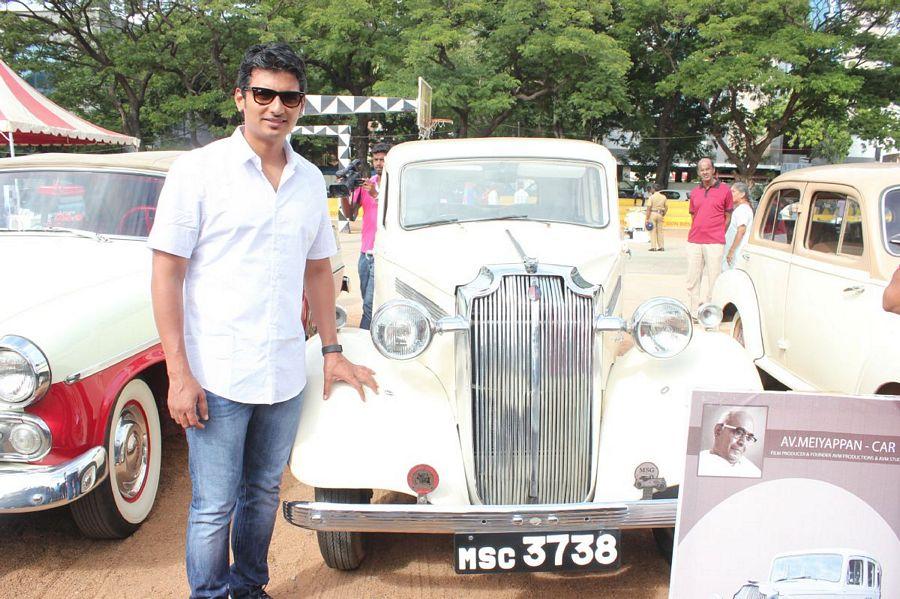 Actor Jiiva Car Rally Photos