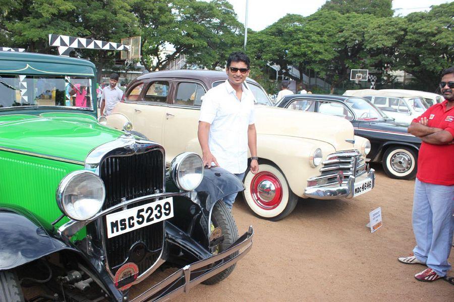 Actor Jiiva Car Rally Photos