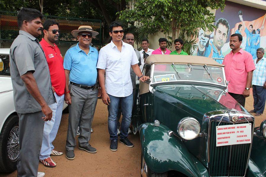 Actor Jiiva Car Rally Photos