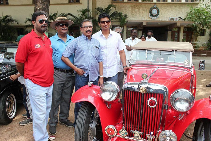 Actor Jiiva Car Rally Photos