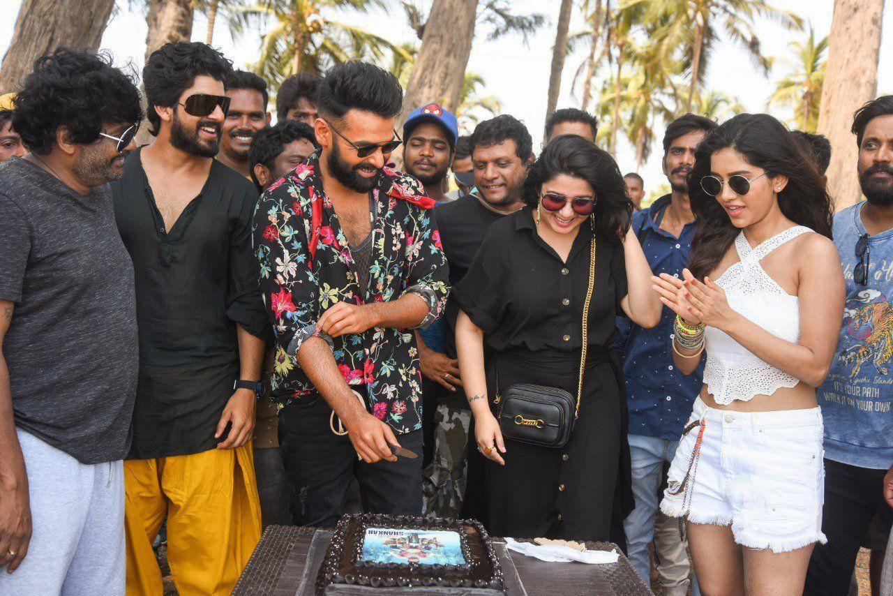 Actor Ram Birthday Celebrations Stills From ISmart Shankar Shoot In Goa