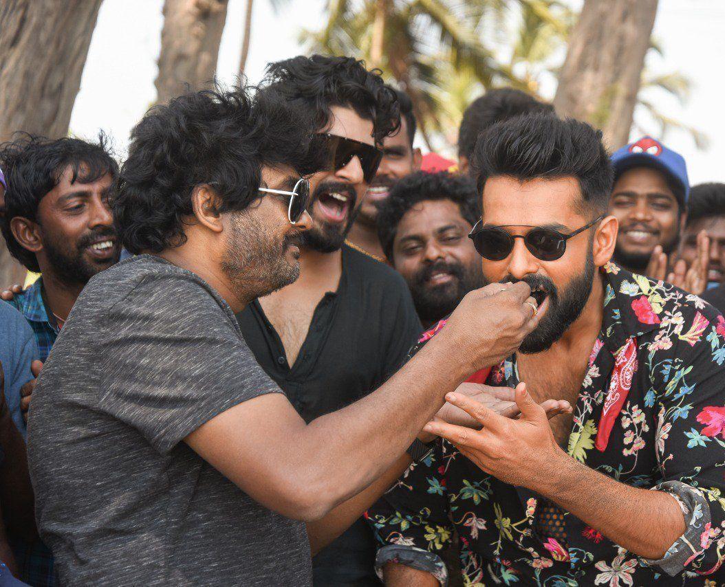 Actor Ram Birthday Celebrations Stills From ISmart Shankar Shoot In Goa