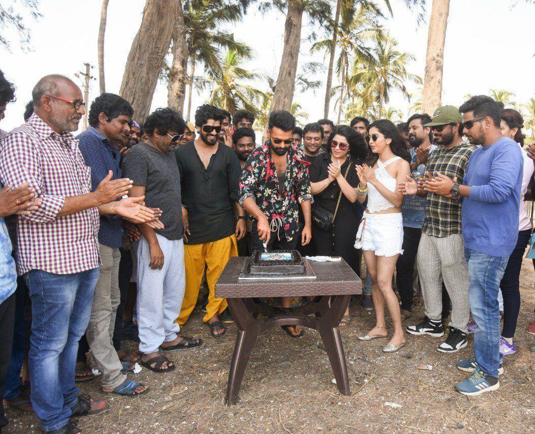 Actor Ram Birthday Celebrations Stills From ISmart Shankar Shoot In Goa