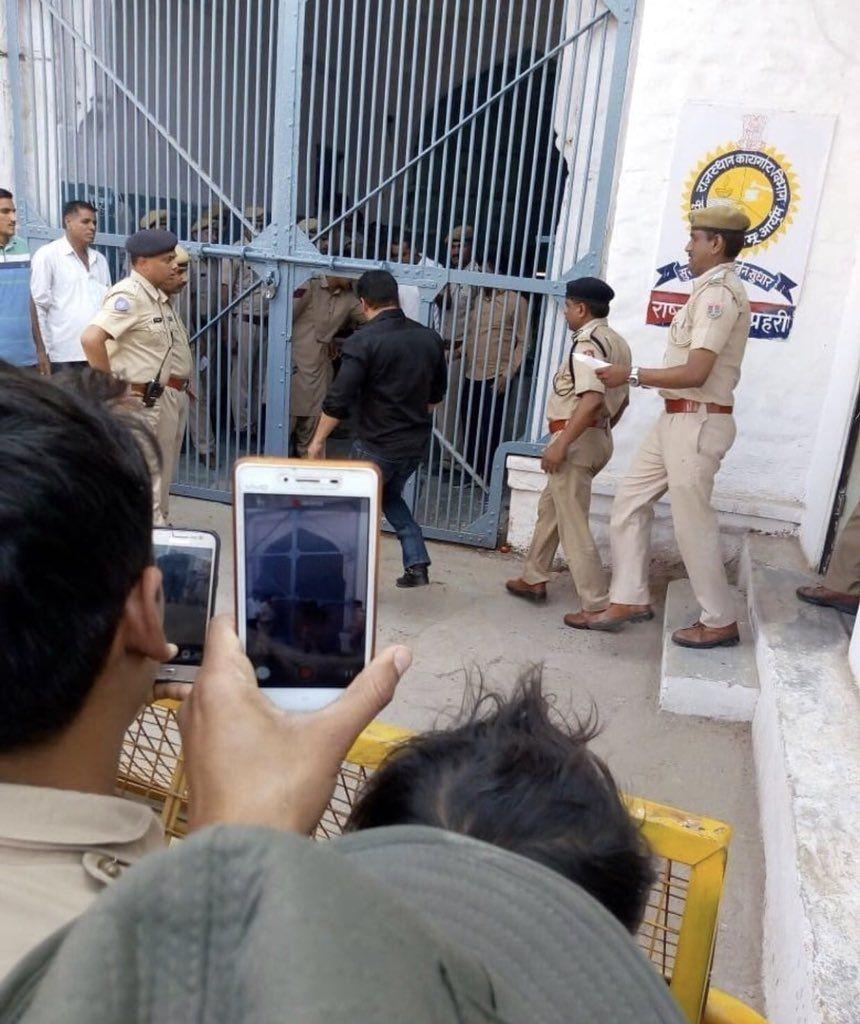 Actor Salman Khan spotted at Jodhpur Jail Photos