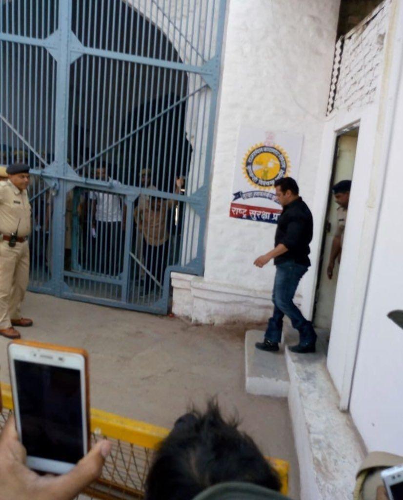 Actor Salman Khan spotted at Jodhpur Jail Photos