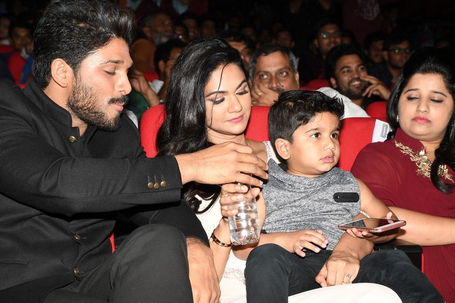 Allu Arjun Stills at DJ Duvvada Jagannadham Audio Launch Photos