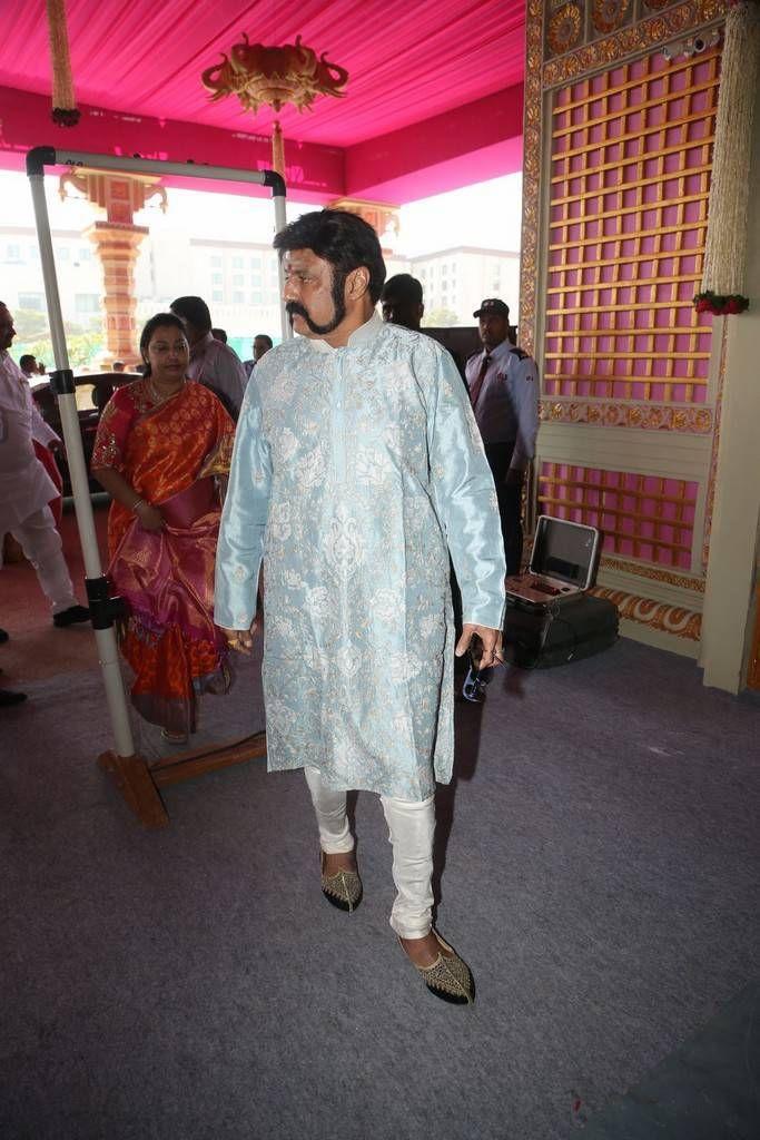 Balakrishna Stills At Subbarami Reddy Grandson Keshav Wedding