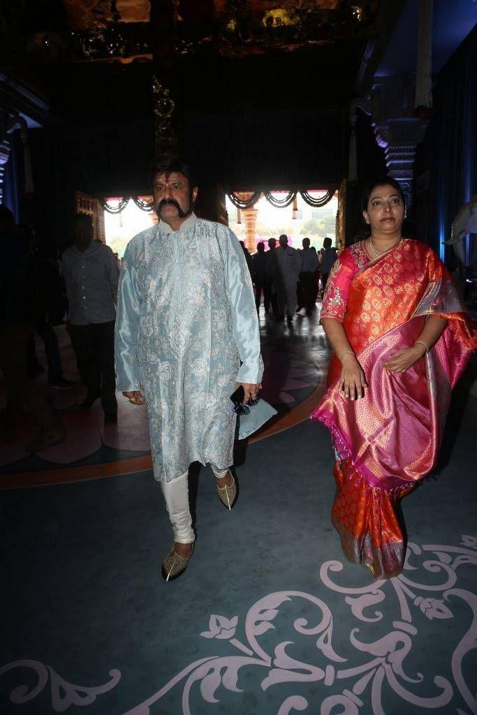 Balakrishna Stills At Subbarami Reddy Grandson Keshav Wedding