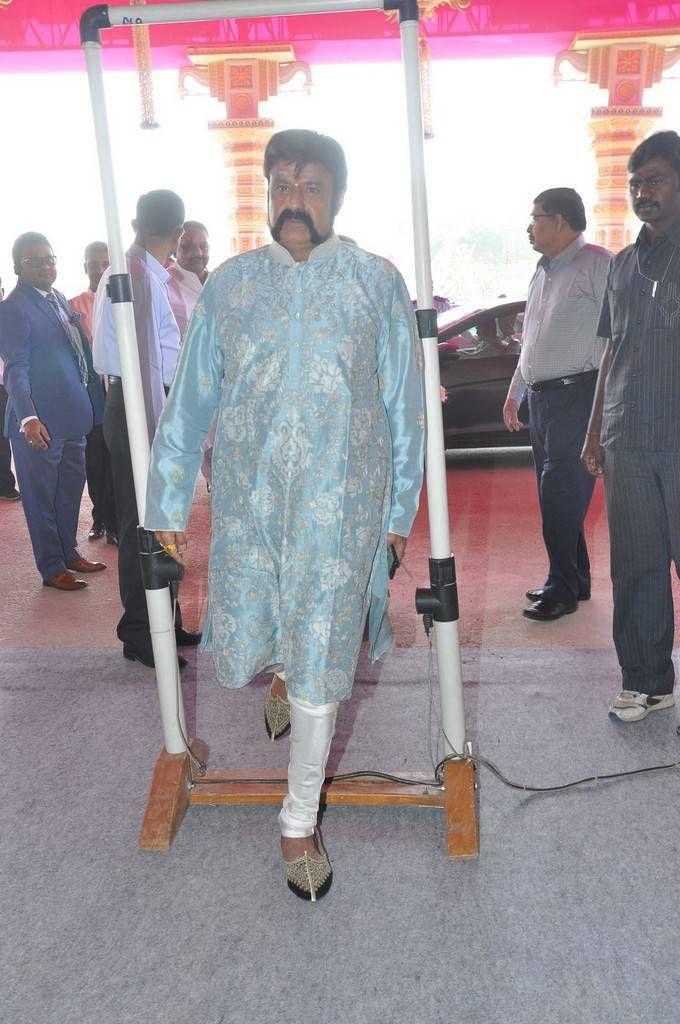 Balakrishna Stills At Subbarami Reddy Grandson Keshav Wedding