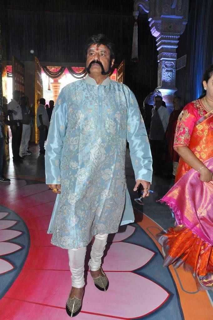 Balakrishna Stills At Subbarami Reddy Grandson Keshav Wedding