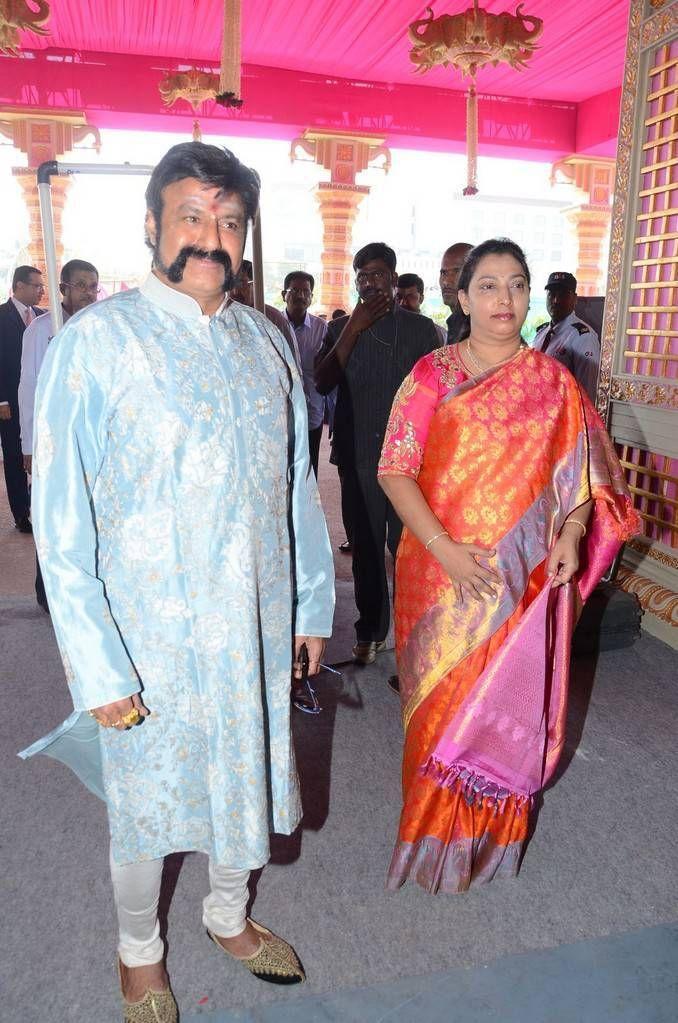 Balakrishna Stills At Subbarami Reddy Grandson Keshav Wedding