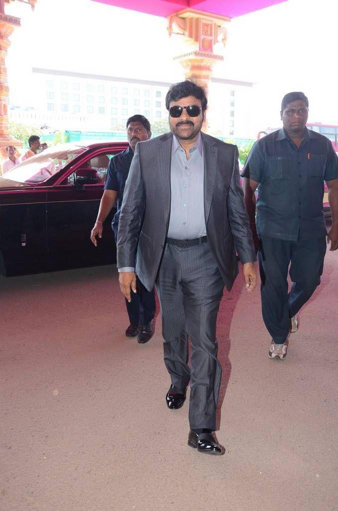 Chiranjeevi Stills At Subbarami Reddy Grandson Keshav Wedding