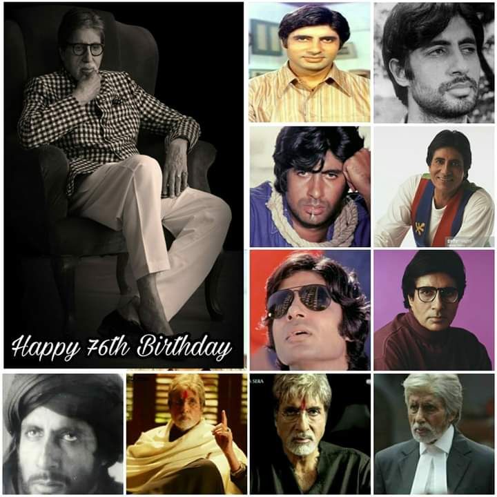 Happy Birthday Lengendary Amitabh Bachchan