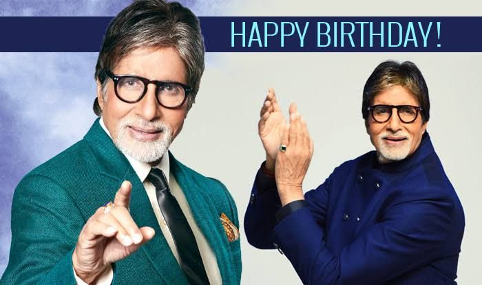 Happy Birthday Lengendary Amitabh Bachchan