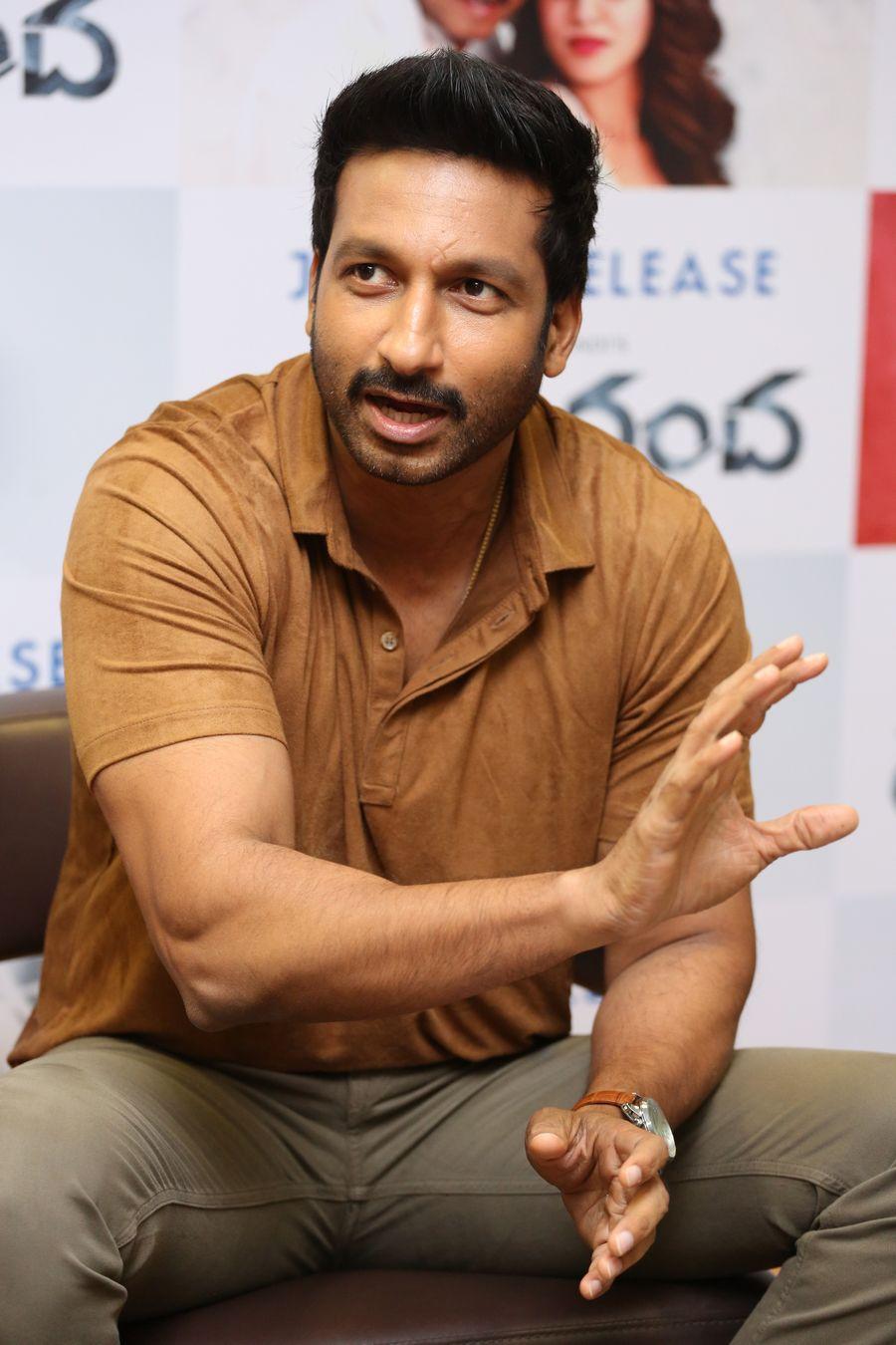 Hero Gopi Chand's Gautam Nanda Movie Interview Stills
