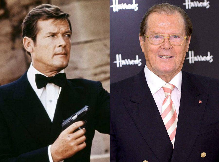 James Bond Actor Roger Moore Photos