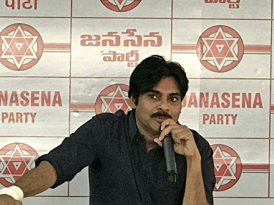 JanaSena Party Chief Pawan Kalyan met Anantapur resource persons