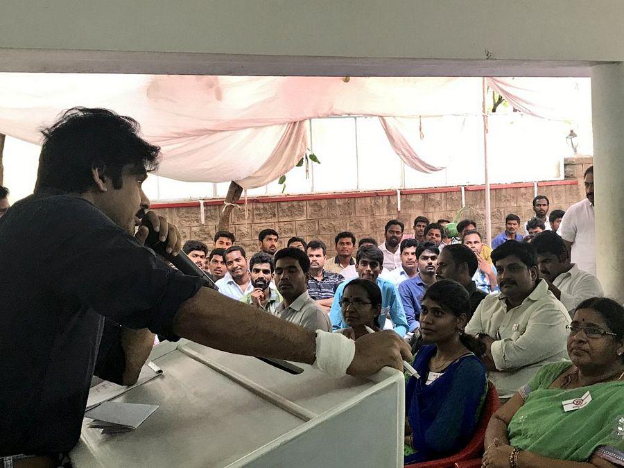 JanaSena Party Chief Pawan Kalyan met Anantapur resource persons