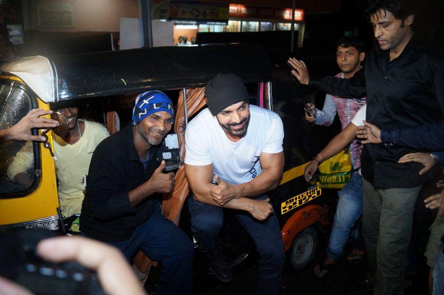 John Abraham Meet Fans Photos At Gaiety Galaxy