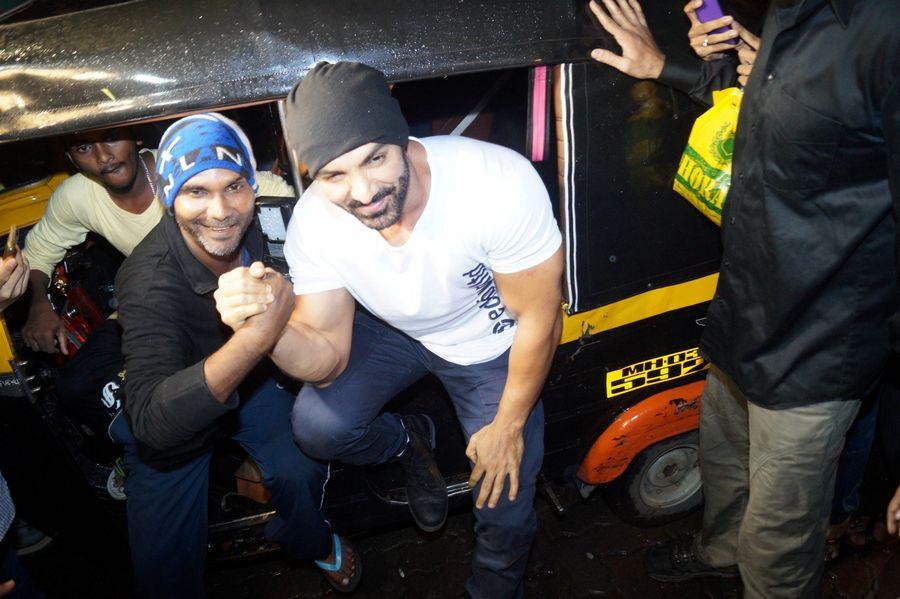 John Abraham Meet Fans Photos At Gaiety Galaxy