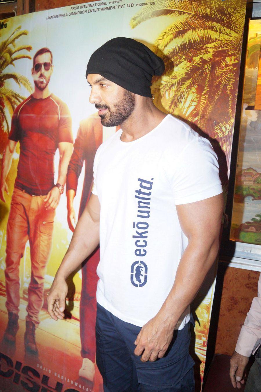 John Abraham Meet Fans Photos At Gaiety Galaxy
