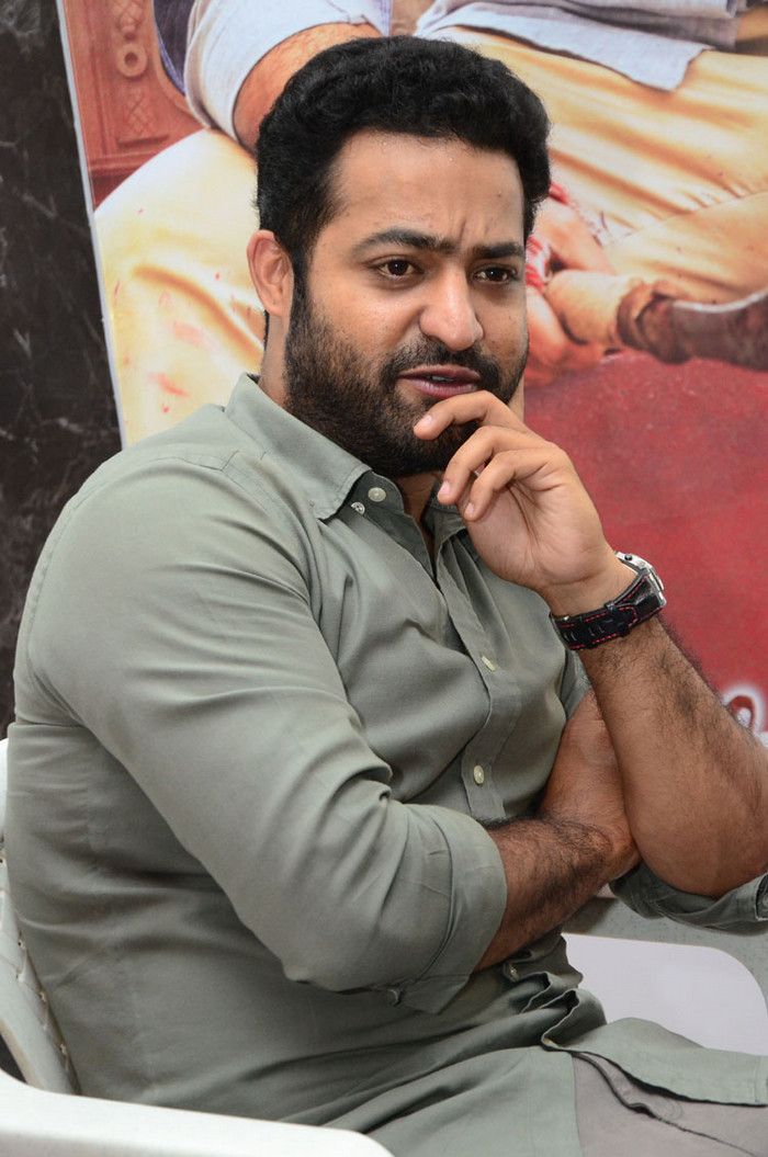 Jr NTR Aravinda Sametha Promotion Photos