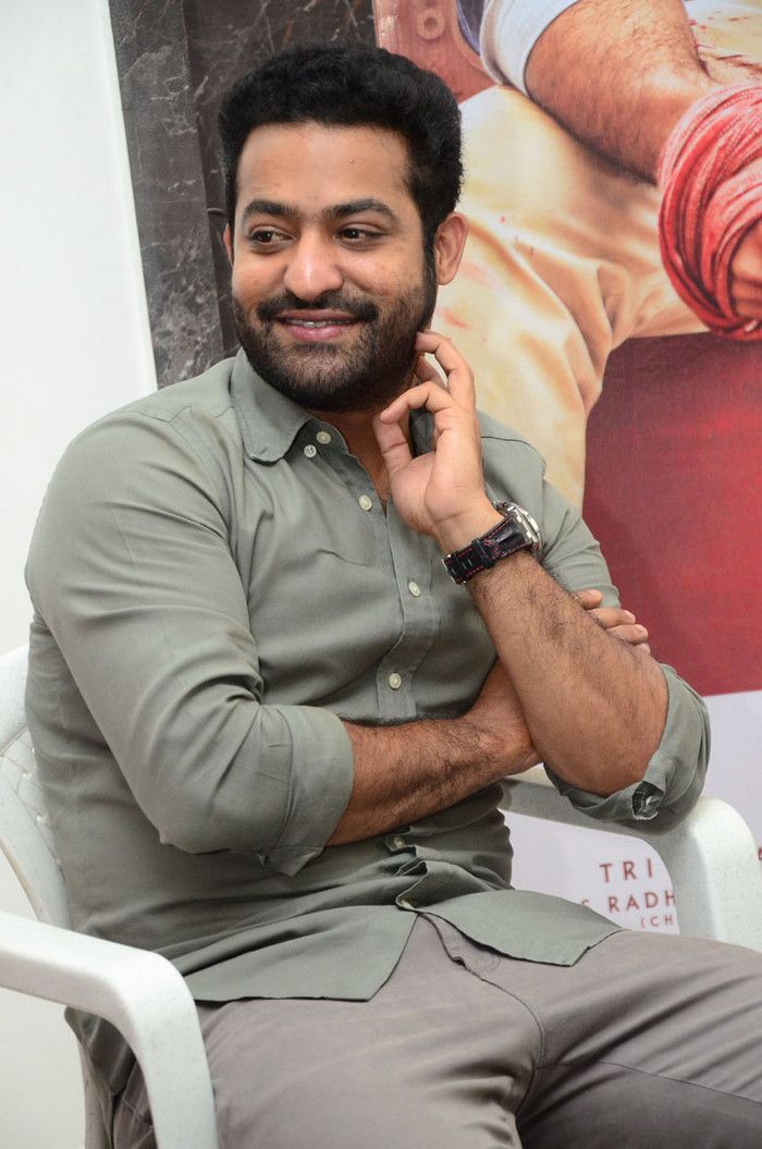 Jr NTR Aravinda Sametha Promotion Photos