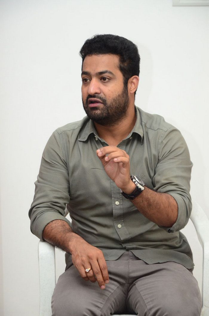 Jr NTR Aravinda Sametha Promotion Photos