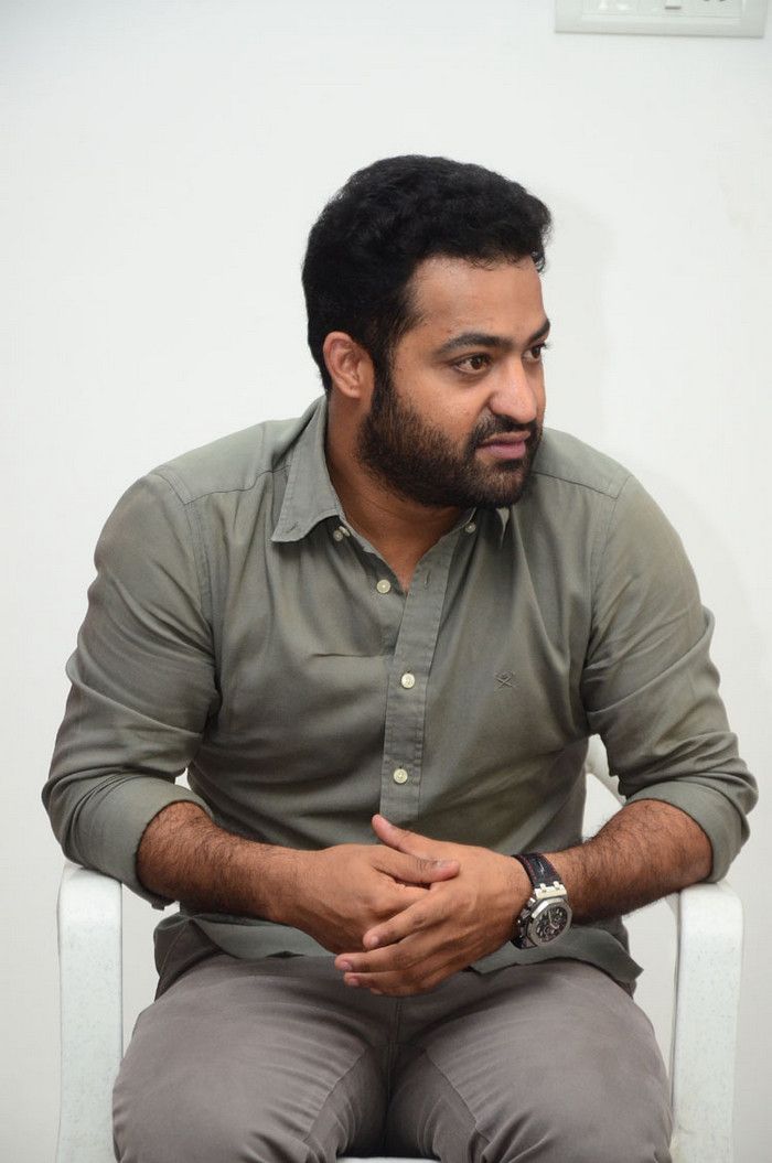 Jr NTR Aravinda Sametha Promotion Photos