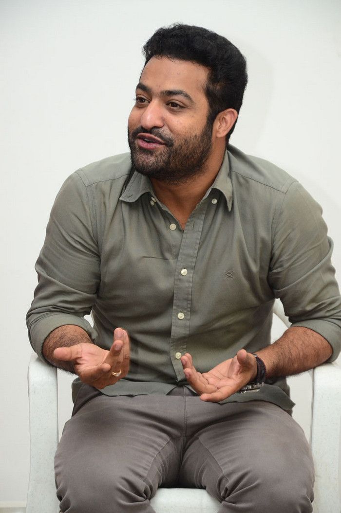 Jr NTR Aravinda Sametha Promotion Photos