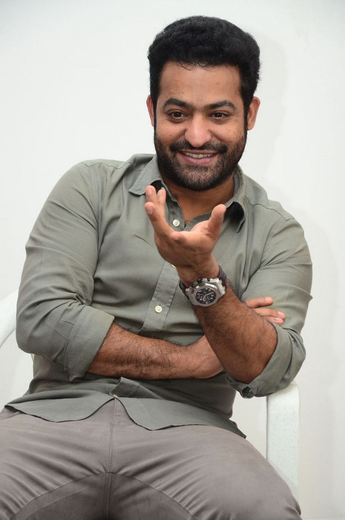 Jr NTR Aravinda Sametha Promotion Photos