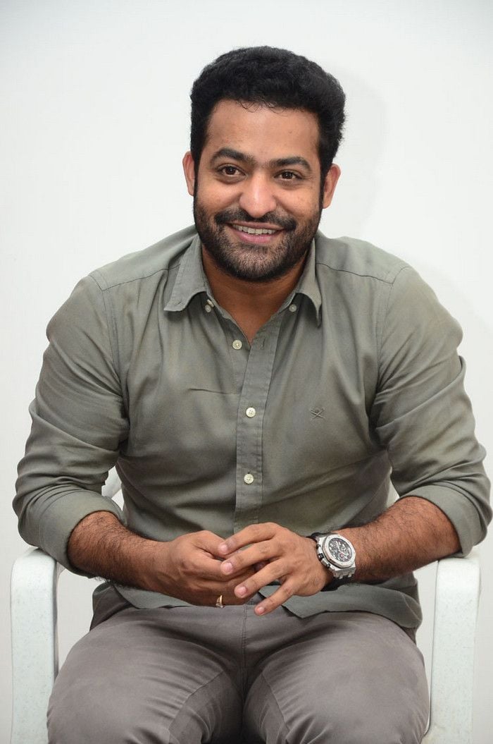 Jr NTR Aravinda Sametha Promotion Photos