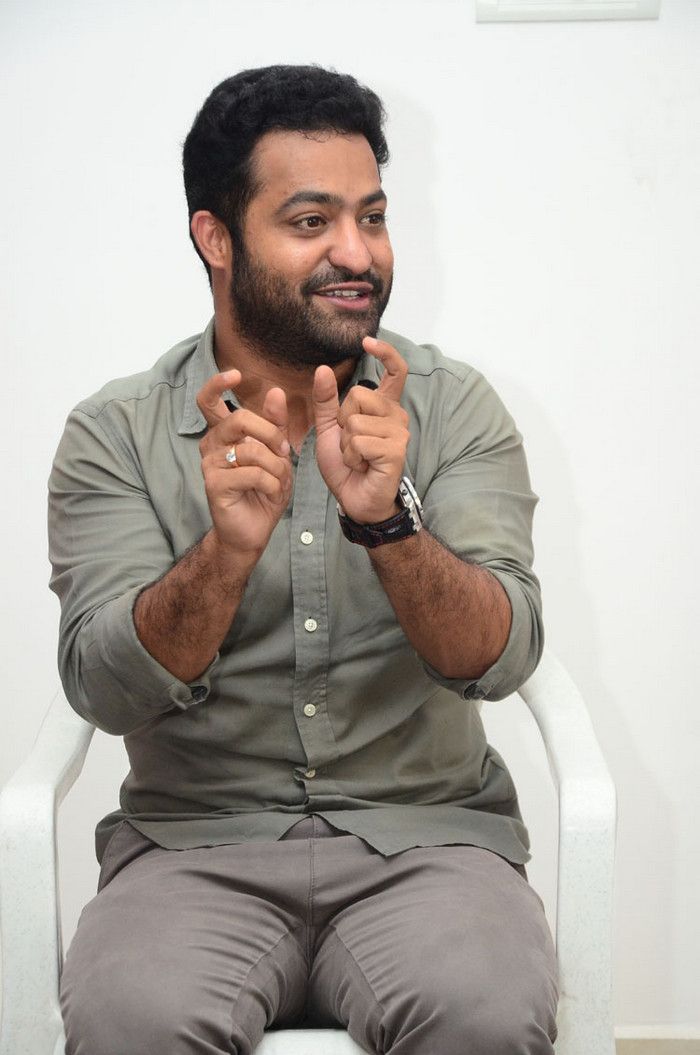 Jr NTR Aravinda Sametha Promotion Photos