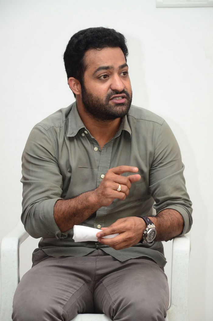 Jr NTR Aravinda Sametha Promotion Photos