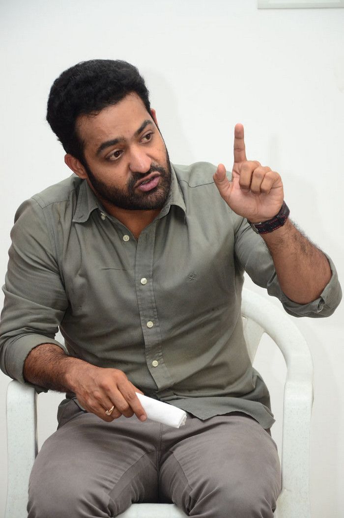 Jr NTR Aravinda Sametha Promotion Photos