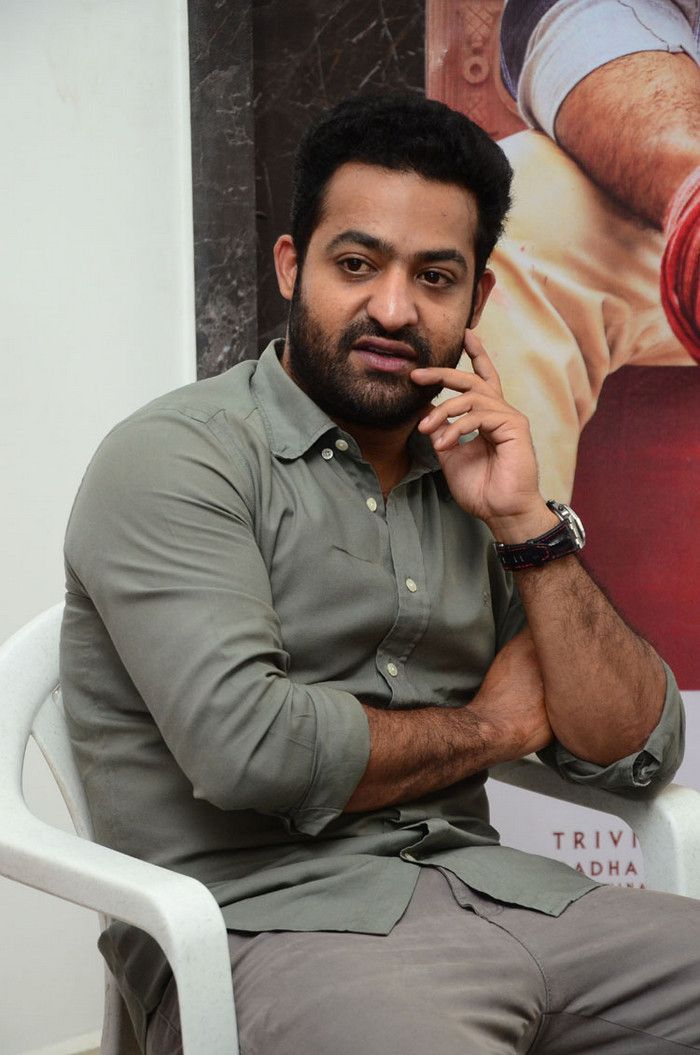 Jr NTR Aravinda Sametha Promotion Photos