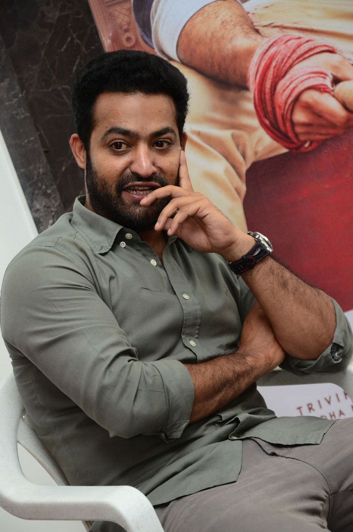 Jr NTR Aravinda Sametha Promotion Photos