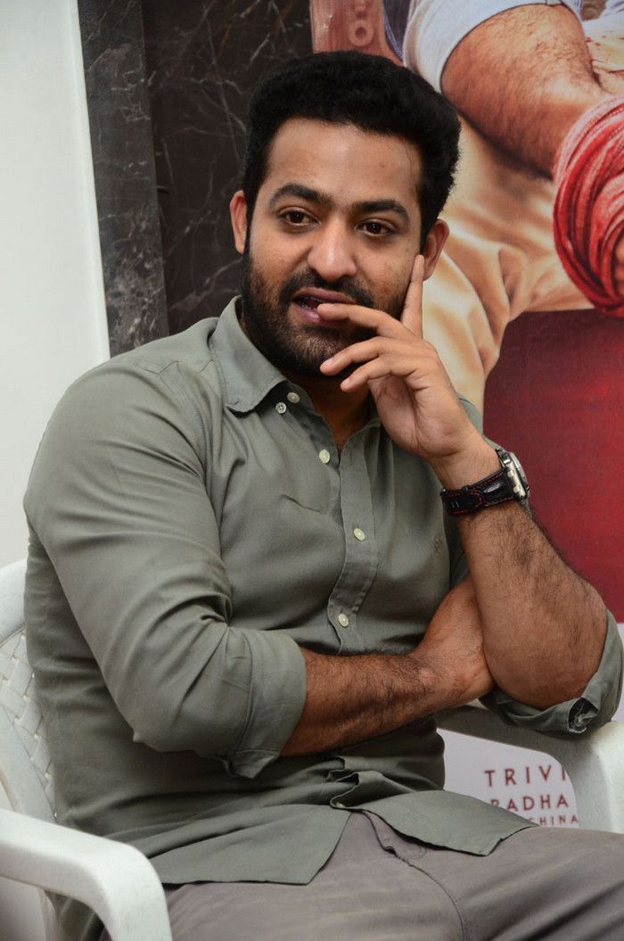 Jr NTR Aravinda Sametha Promotion Photos