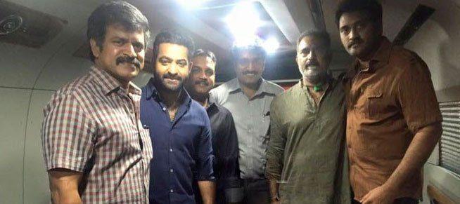 Jr NTR Spoted at Janatha Garage Movie Shooting