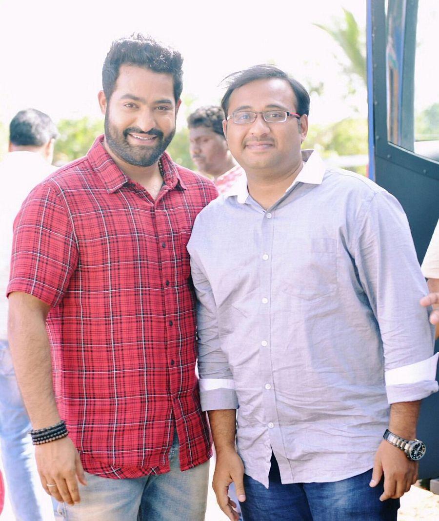 Jr NTR Spoted at Janatha Garage Movie Shooting