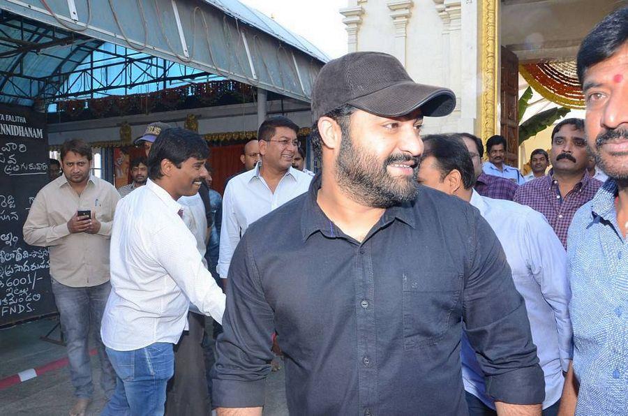 Jr NTR Stills At Jawaan Movie Launch