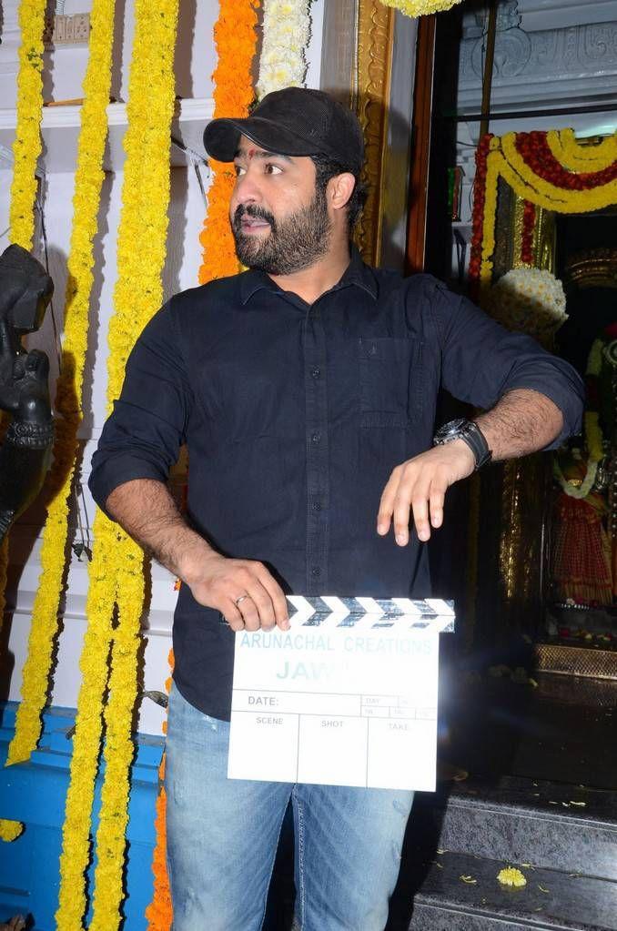 Jr NTR Stills At Jawaan Movie Launch