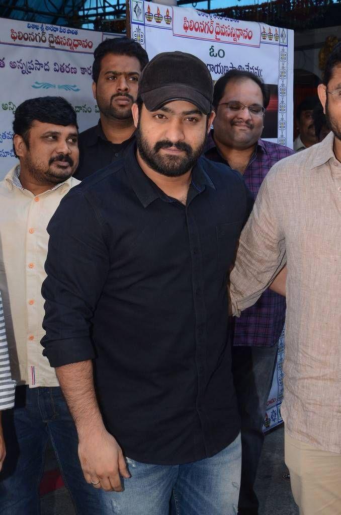 Jr NTR Stills At Jawaan Movie Launch