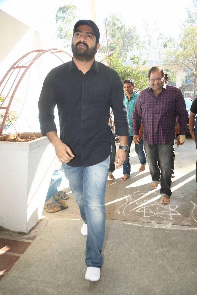 Jr NTR Stills At Jawaan Movie Launch