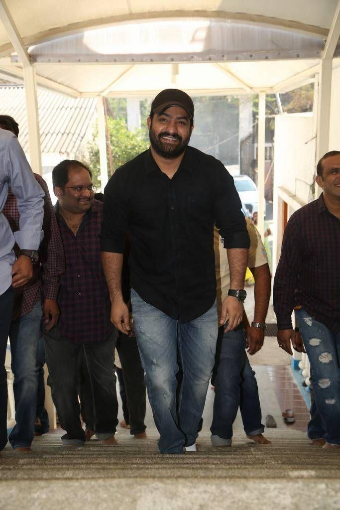 Jr NTR Stills At Jawaan Movie Launch