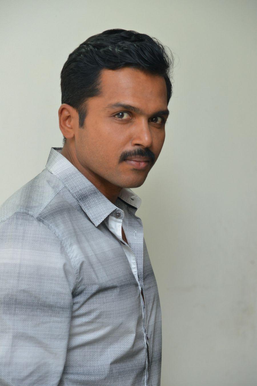 Karthi Latest Stills At Cheliyaa Movie Press Meet