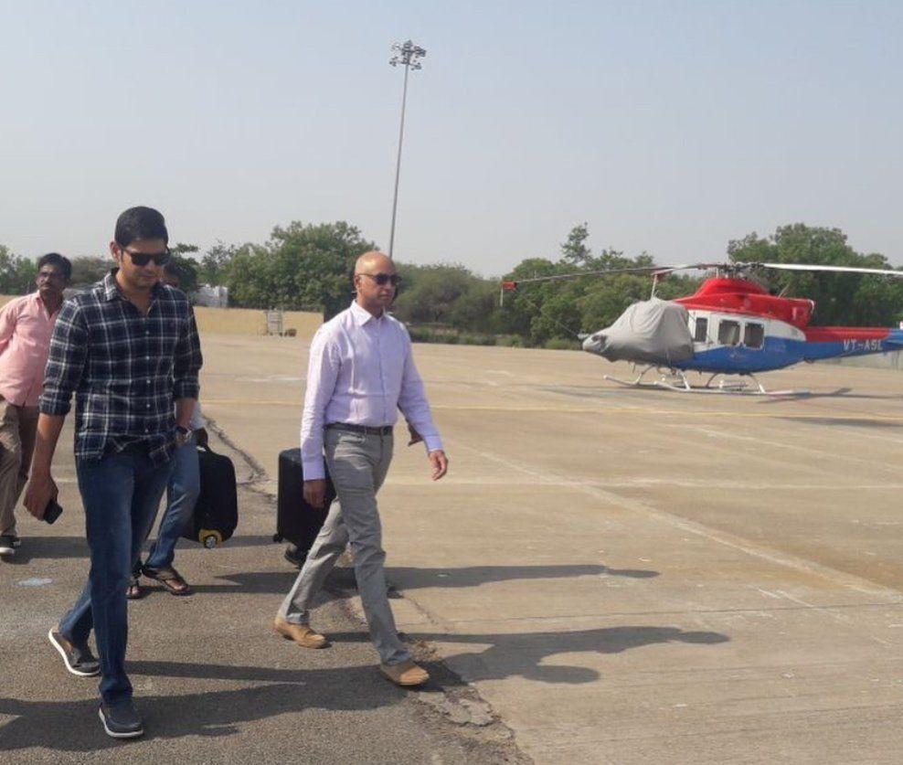 Mahesh Babu & Koratala Siva to promote BAN in Vijayawada Photos