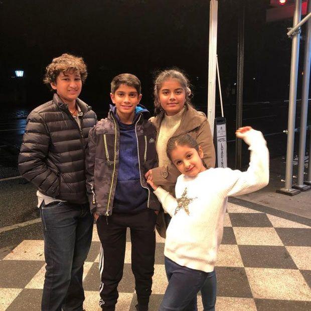 Mahesh Babu Family Enjoying Vacation in new York Photos