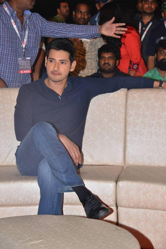 Mahesh Babu Stills at Bharat Bahiranga Sabha Audio Function