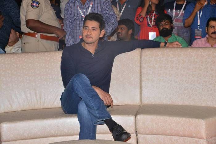 Mahesh Babu Stills at Bharat Bahiranga Sabha Audio Function